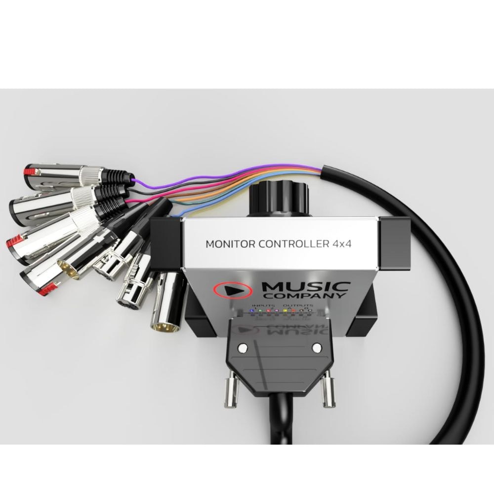 4x4 Music Company Controlador de Monitores de Áudio - 5