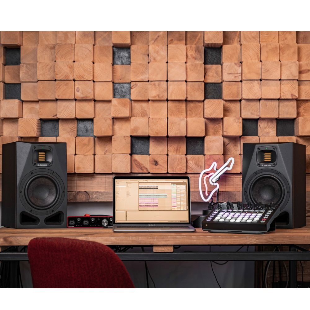 A7V ADAM Audio Monitor de áudio ativo 7 polegadas - 1