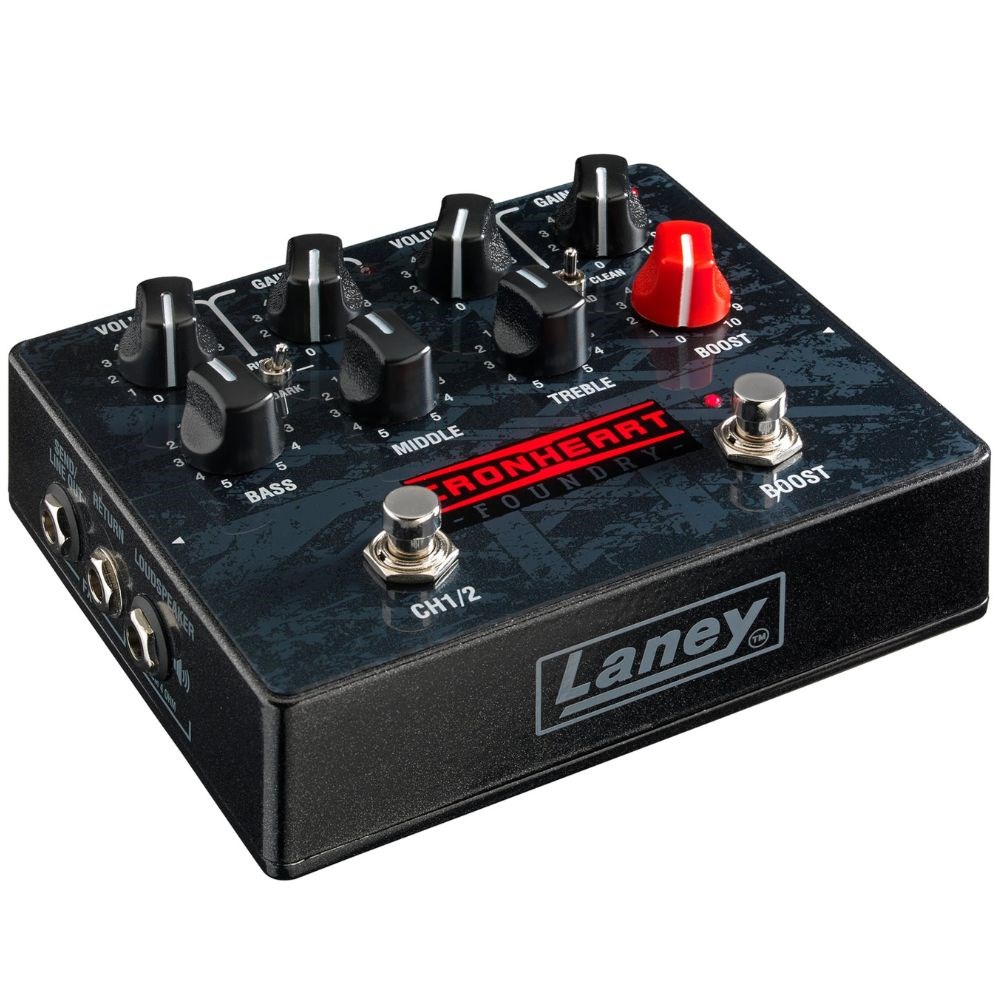 Amplificador para guitarra 60W dual channel em forma de pedal Laney IRF Loudpedal - 4