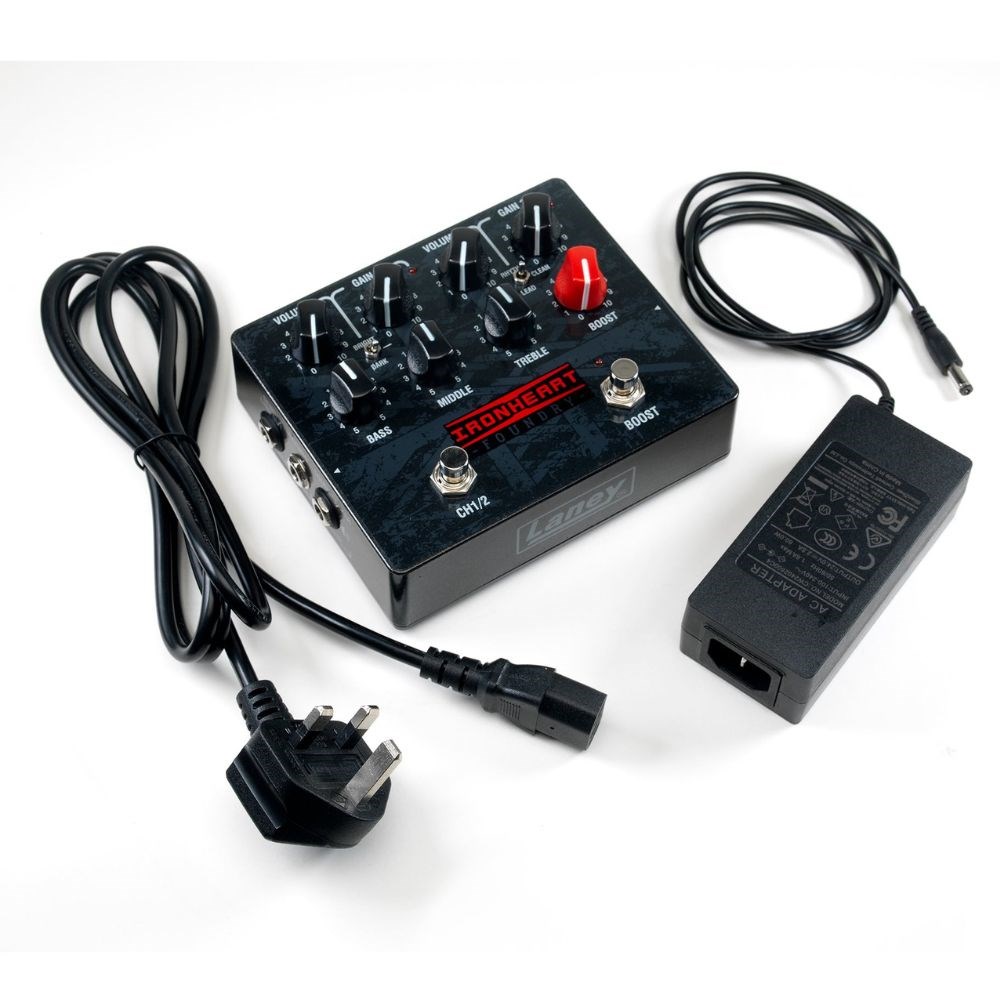 Amplificador para guitarra 60W dual channel em forma de pedal Laney IRF Loudpedal - 6
