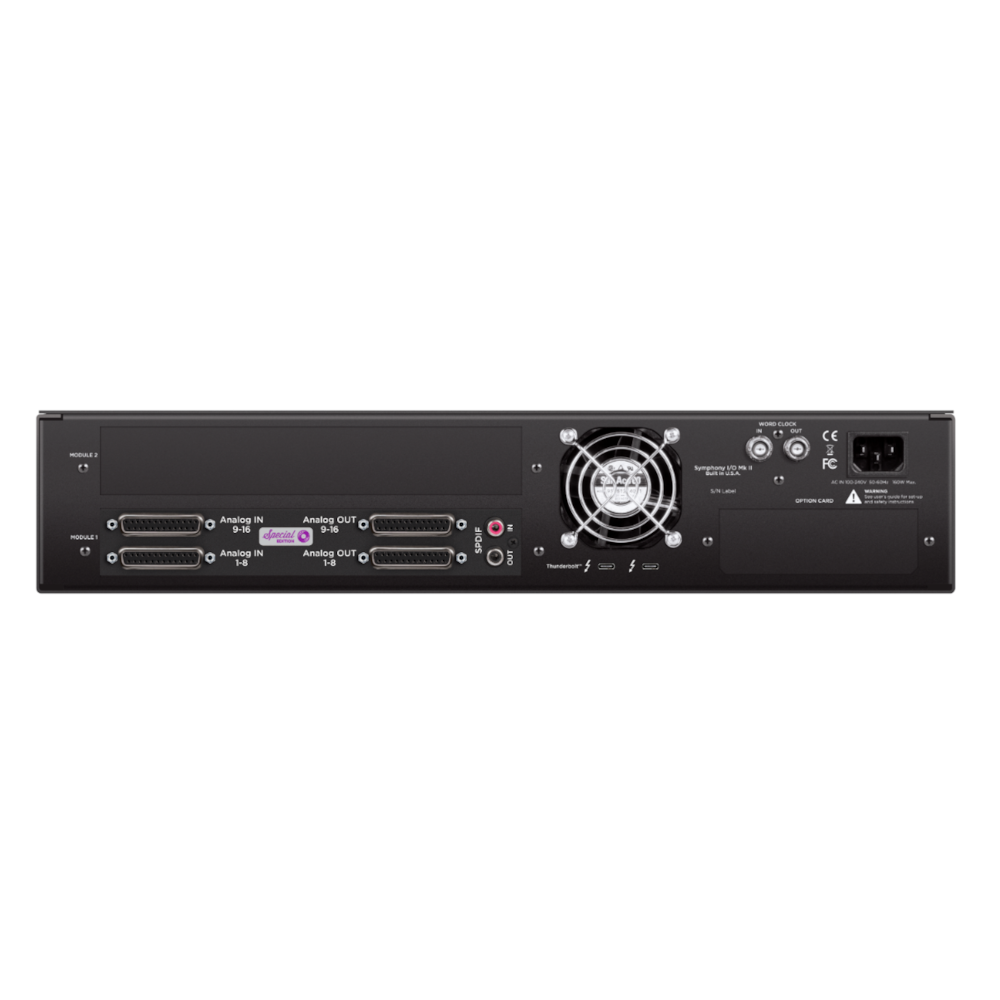 Apogee Symphony I/O Mk II SE 16x16 Thunderbolt 3 - 2