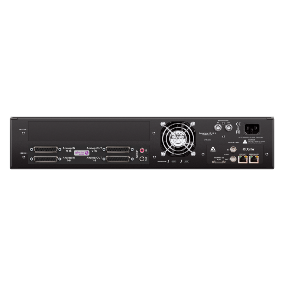 Apogee Symphony I/O Mk II SE 16x16 Thunderbolt 3 | PTHD | Dante - 2