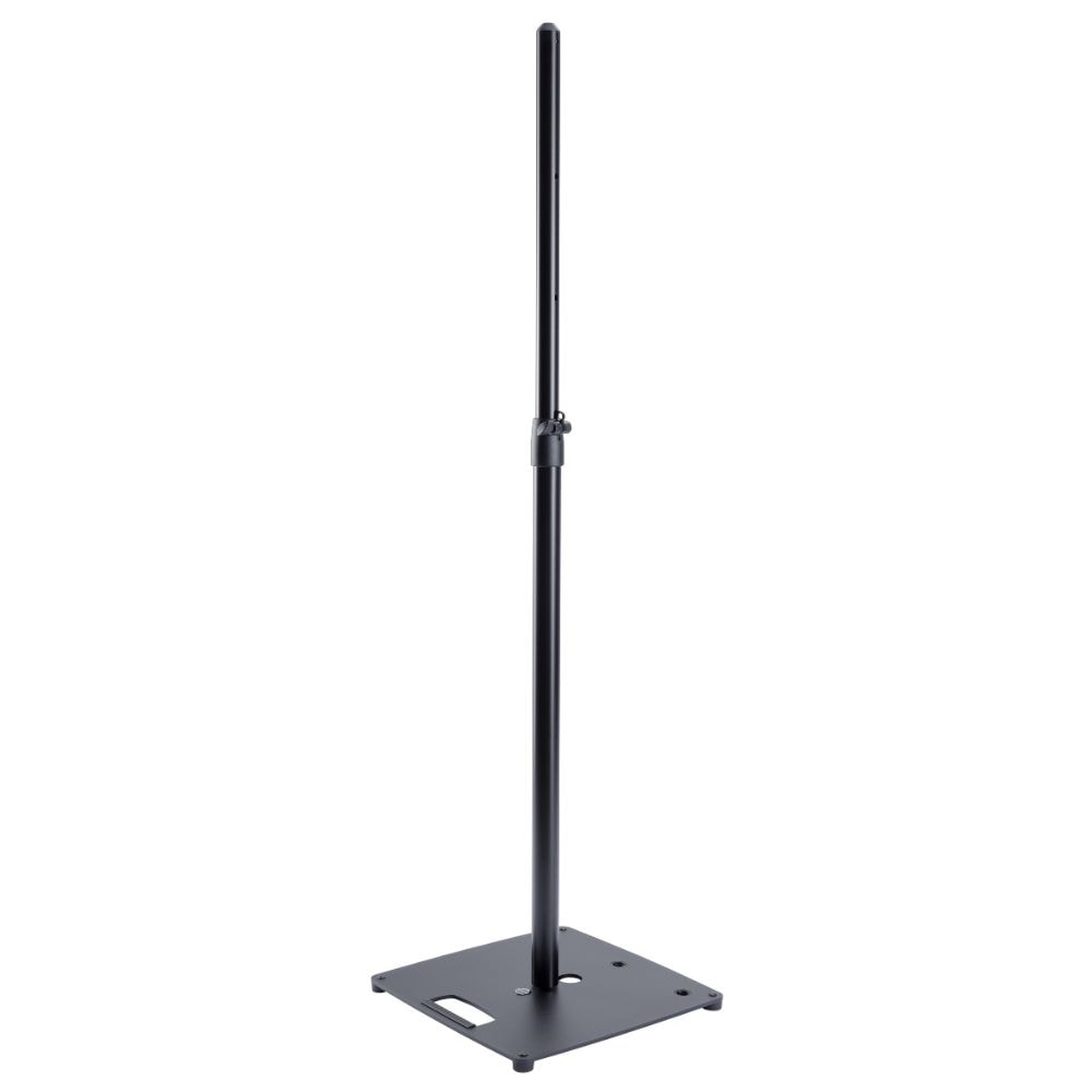 Base de Chão K&M 26729-000-55 para Suporte de Caixa Acústica Rosca M20 Aço Preto - 1