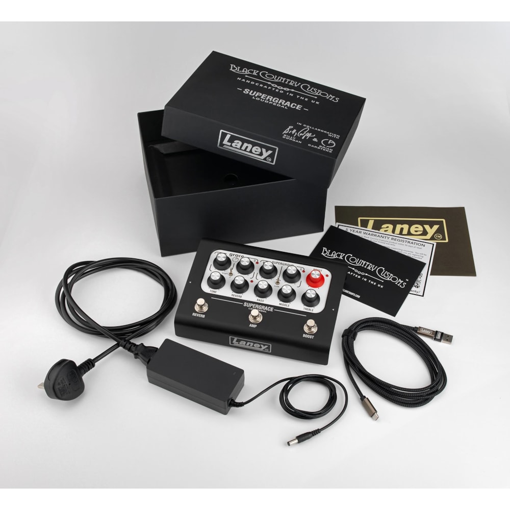 BCC Loudpedal Supergrace Laney Pedal de efeitos - 4