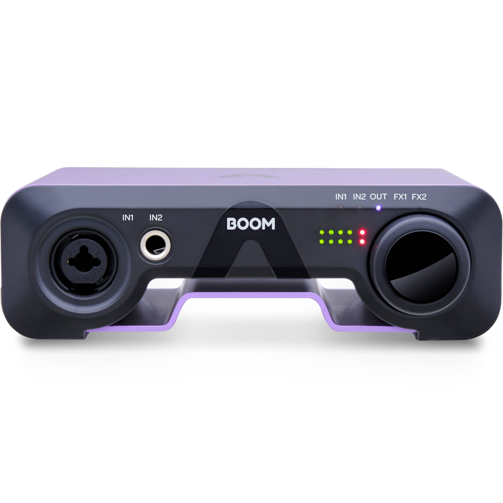 BOOM Apogee Interface de Áudio USB com 2 Entradas e 2 Saídas