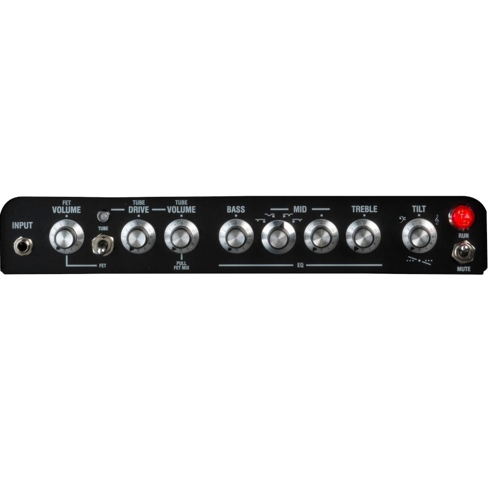 Cabeçote amplificador para contrabaixo 500W RMS com 2 canais