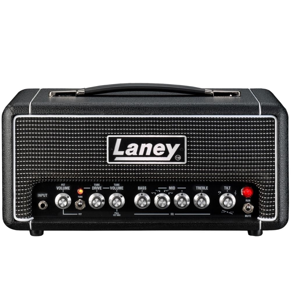 Cabeçote amplificador para contrabaixo 500W RMS com 2 canais Laney Digbeth DB500H