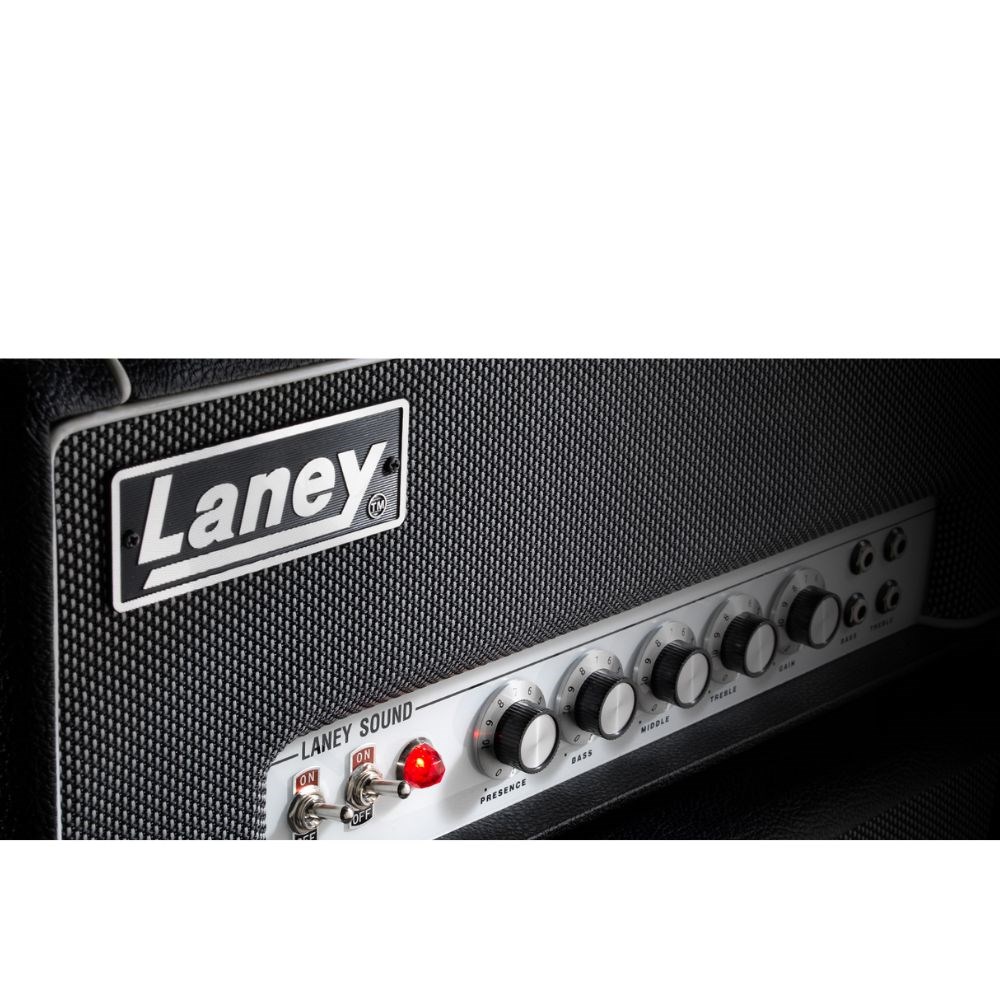 Cabeçote amplificador para guitarra estilo vintage valvulado classe AB Laney LA30BL - 1