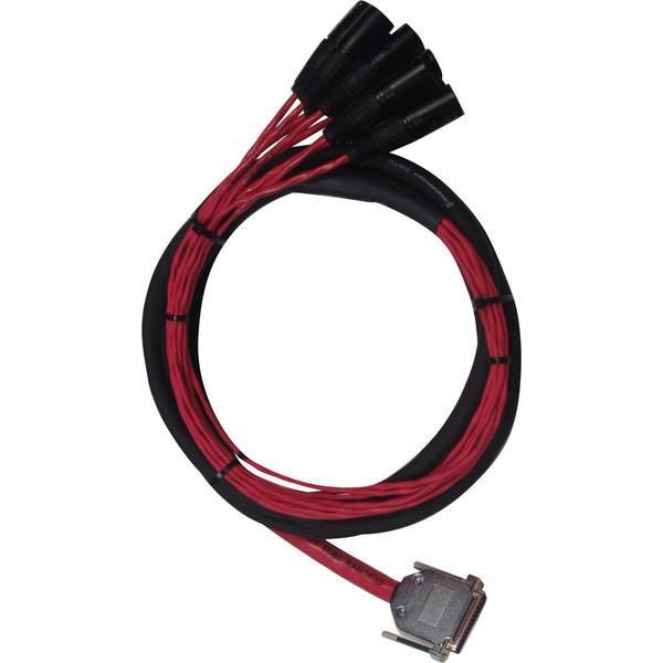 ケーブル・シールド AVID DB25-XLRF&XLRM DigeSnake4 Cabo DB25-XLRf Avid DigiSnake 4 Polegadas