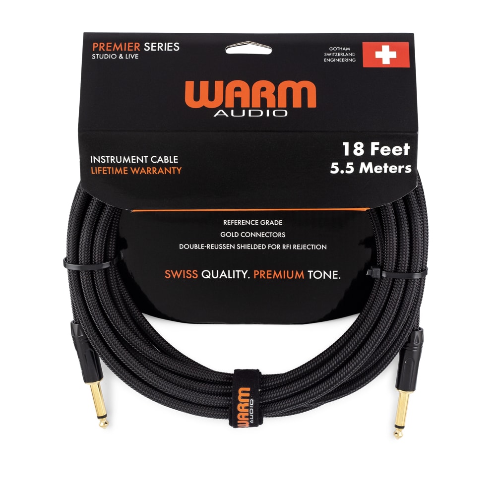 Cabo de instrumento Warm Audio Prem-TS-18' (5,5m) TS/TS P10 Premier Series - 2