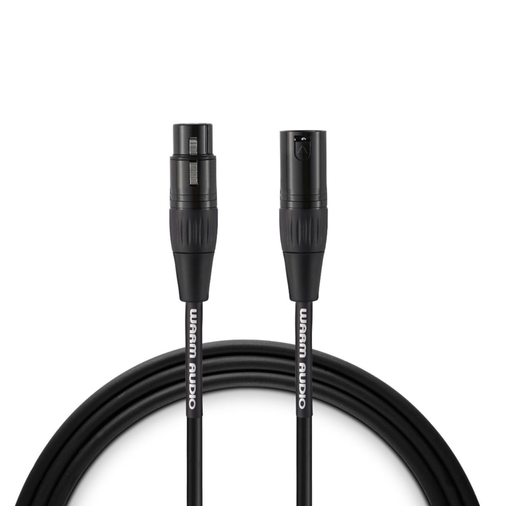 Cabo XLR para estúdio e transmissão ao vivo Warm Audio Pro-XLR-6’ (1,8m) XLR/XLR Pro Series