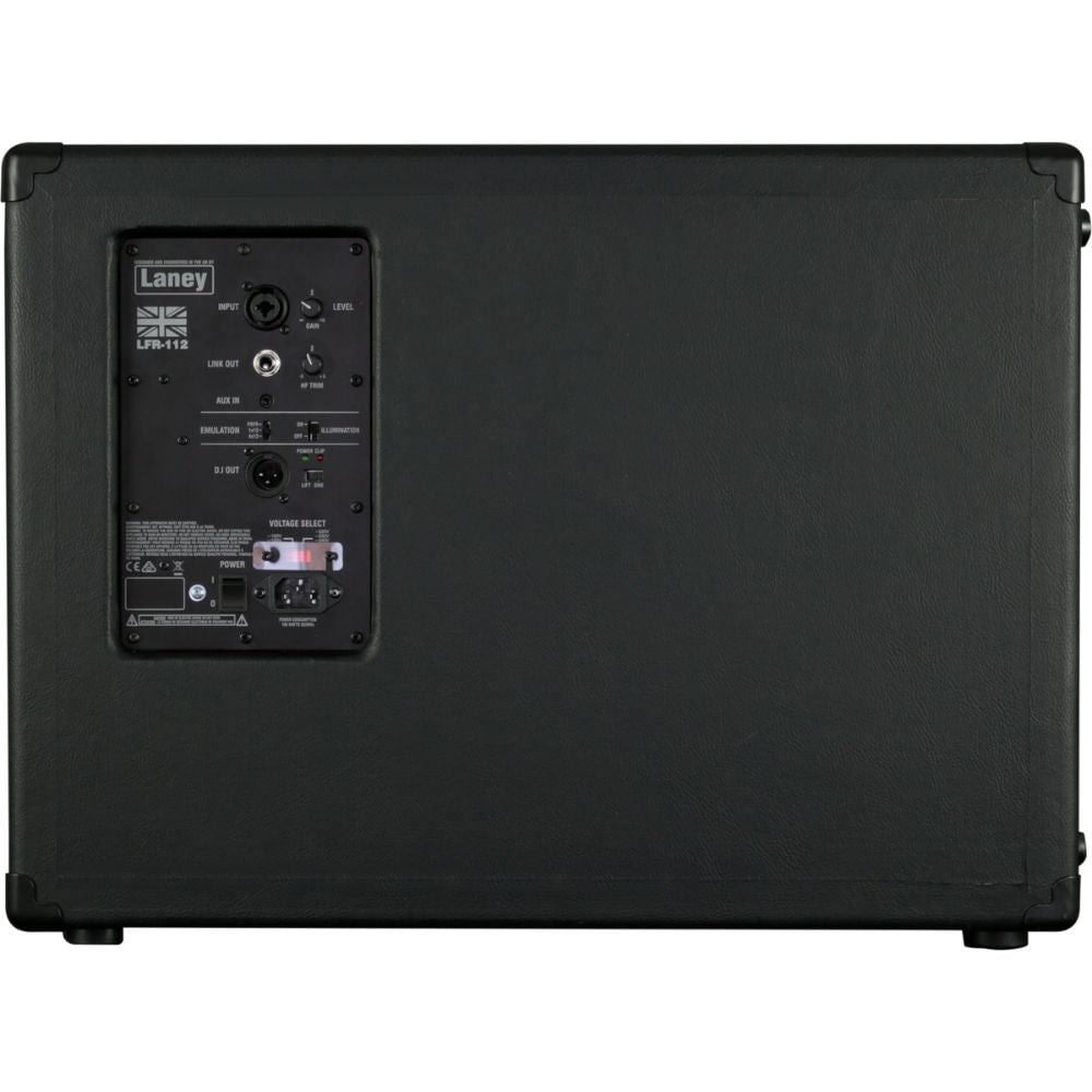 Caixa ativa FRFR para guitarra Laney LFR-112 com pedaleiras ou
