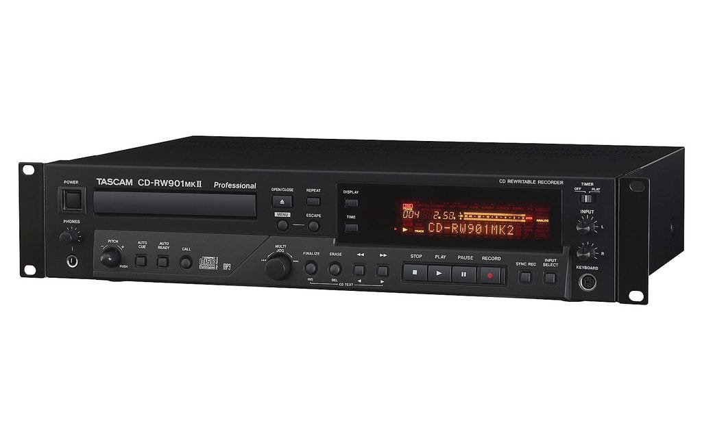 Cd Player TASCAM Cd Rw901MkII