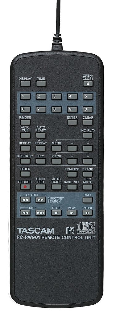 Cd Player TASCAM Cd Rw901MkII