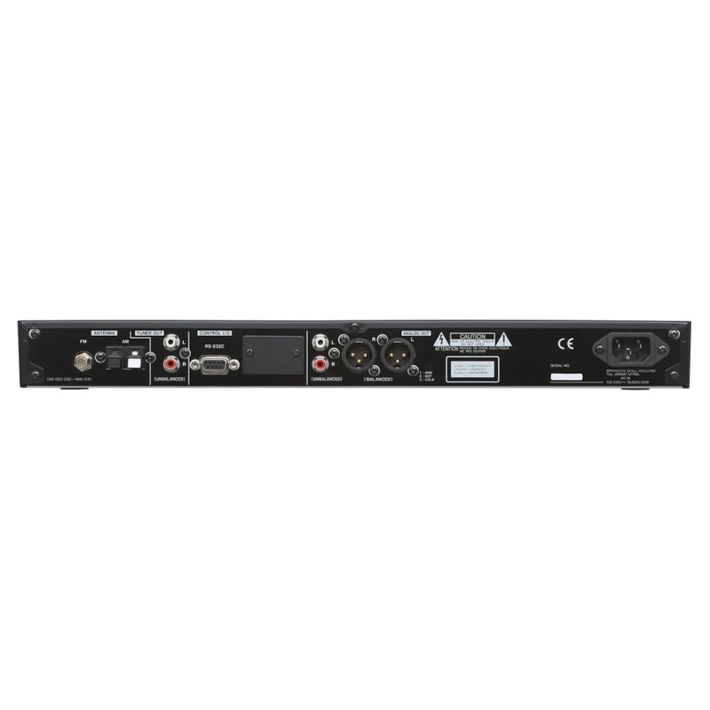 CD/SD/USB Player TASCAM CD-400U com Bluetooth e Rádios AM/FM - 1