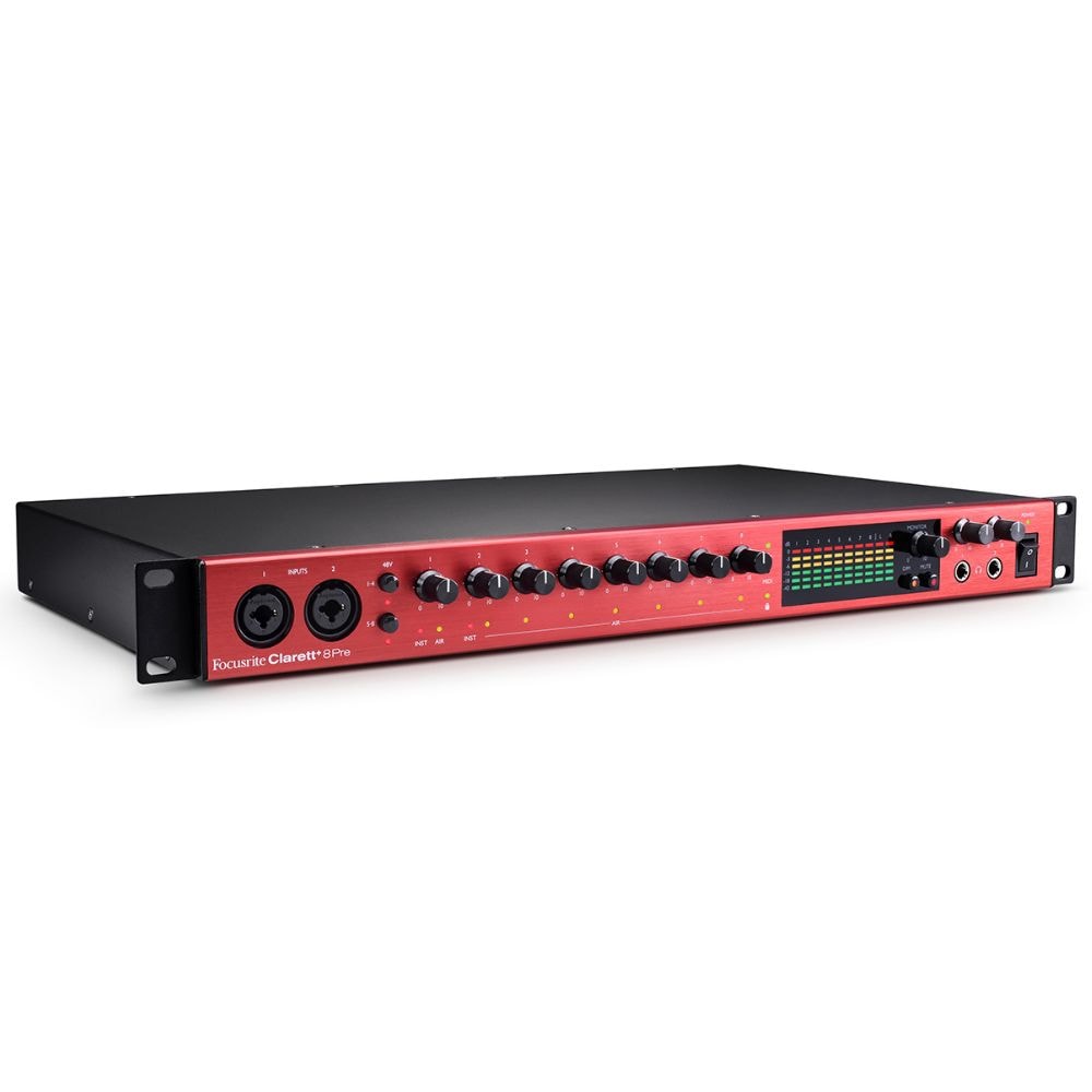 Clarett+ 8Pre Focusrite Interface de Áudio USB com 8 Preamps - 1