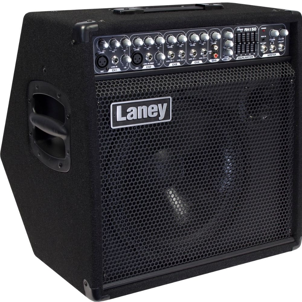 Combo multi-instrumentos Laney Audiohub AH150 12 polegadas 150W com 5 canais de entrada - 1