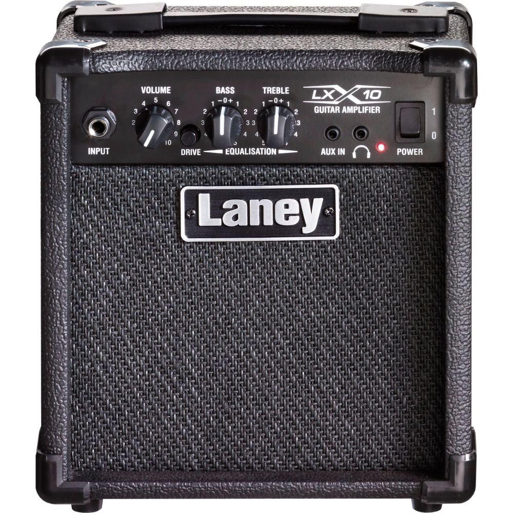 Combo para guitarra 5 pol 10W RMS com canal drive ou clean Laney Lx10