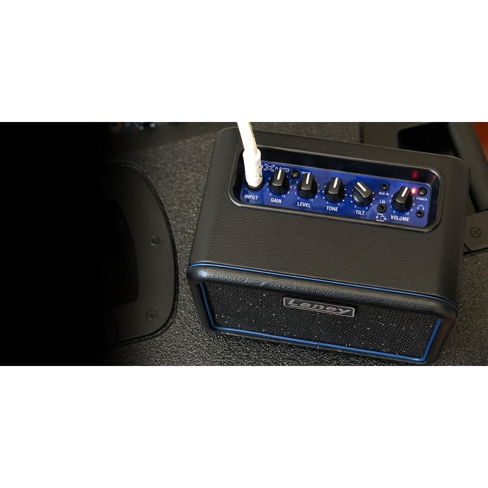 Combo portátil com pilhas para contrabaixo 6W Laney MINI-BASS-NX - 3