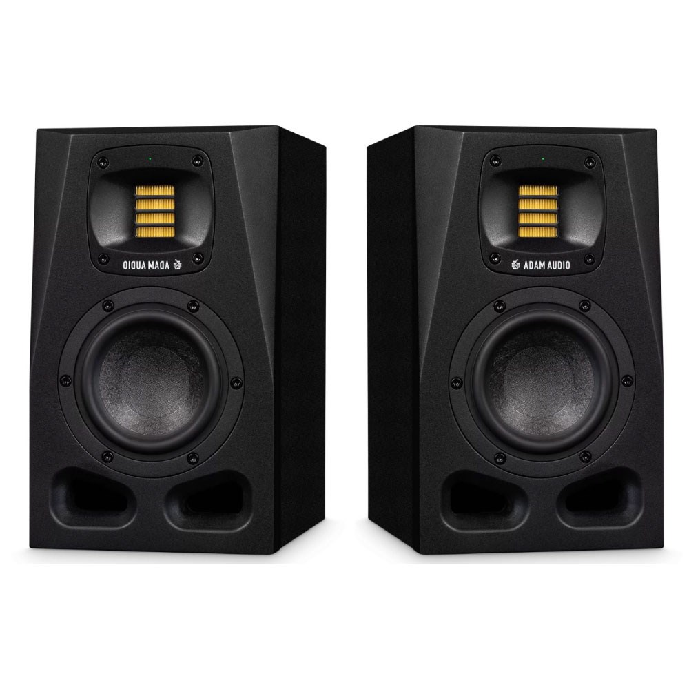 Compre Par de monitores de áudio ADAM Audio A4V e ganhe Par suportes de monitor K&M 26774B - 1