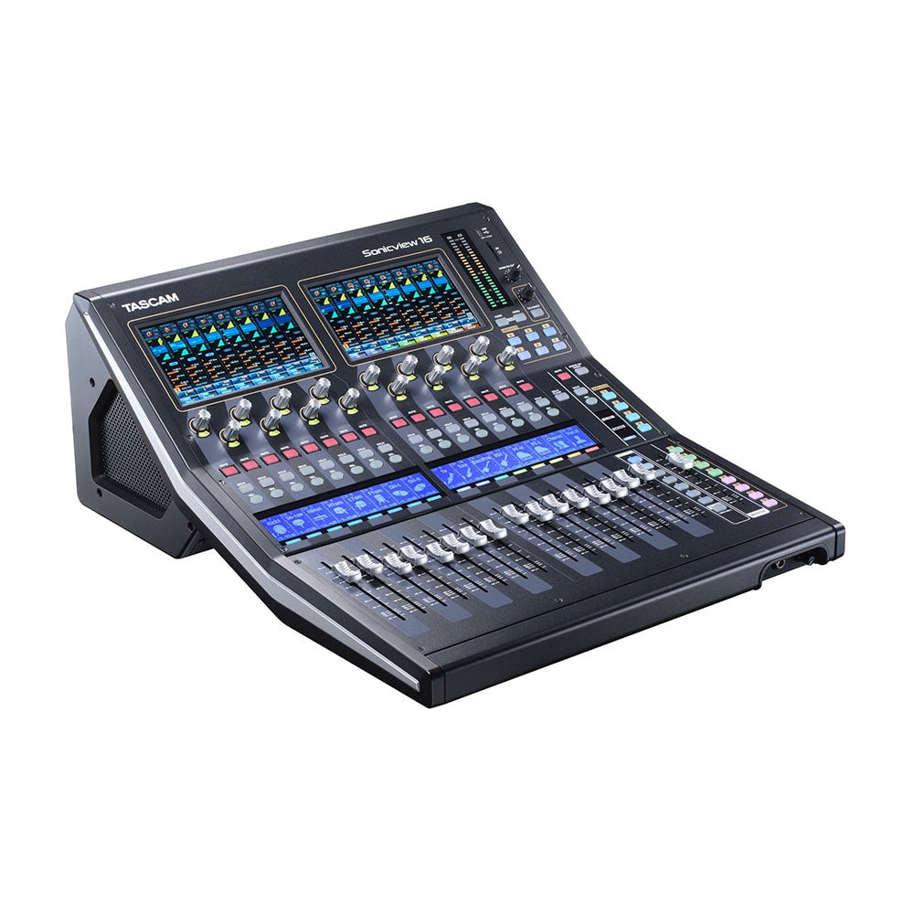 Console de mixagem TASCAM Sonicview 24XP modular digital Dante 32