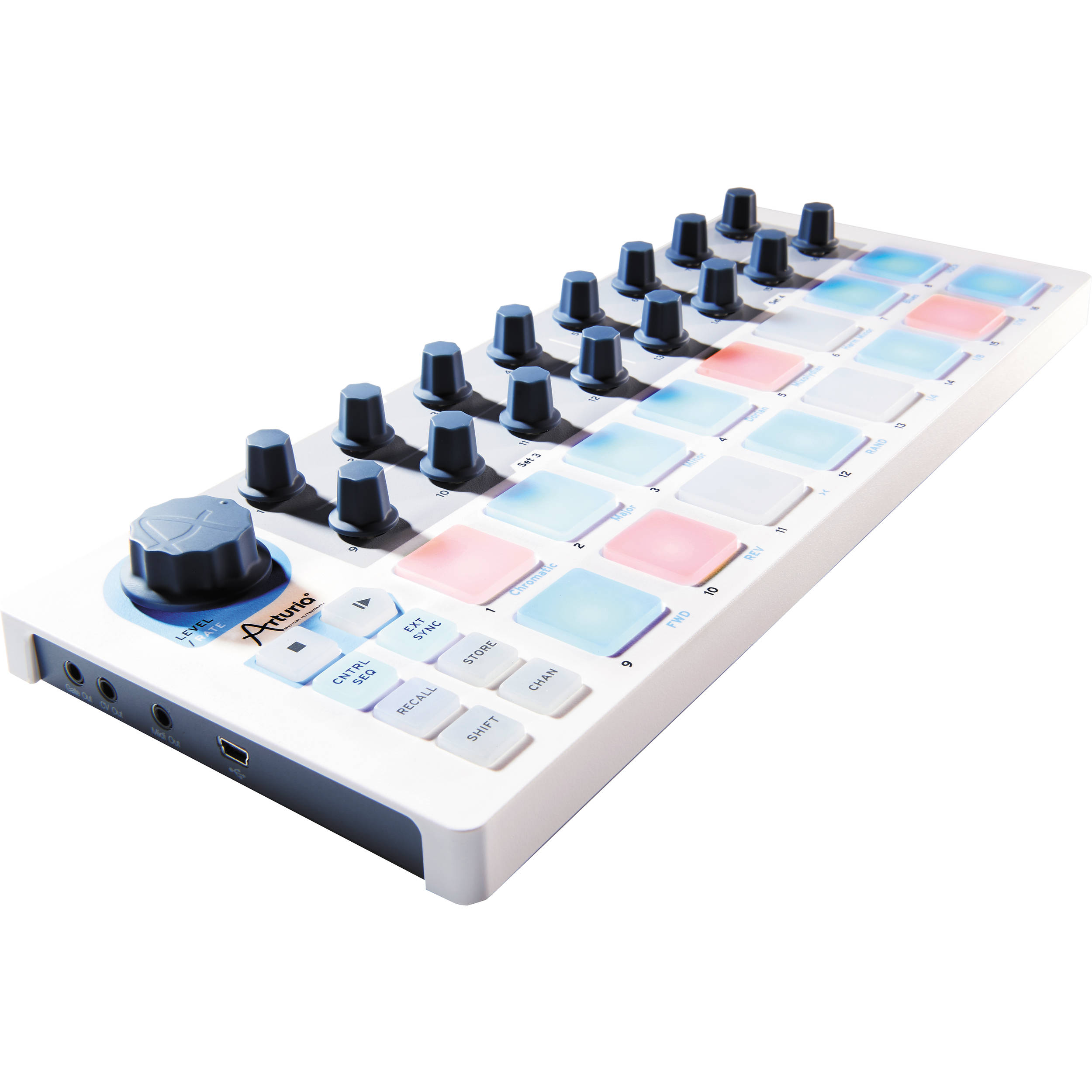 Controlador e sequencer MIDI Arturia Beatstep Pro