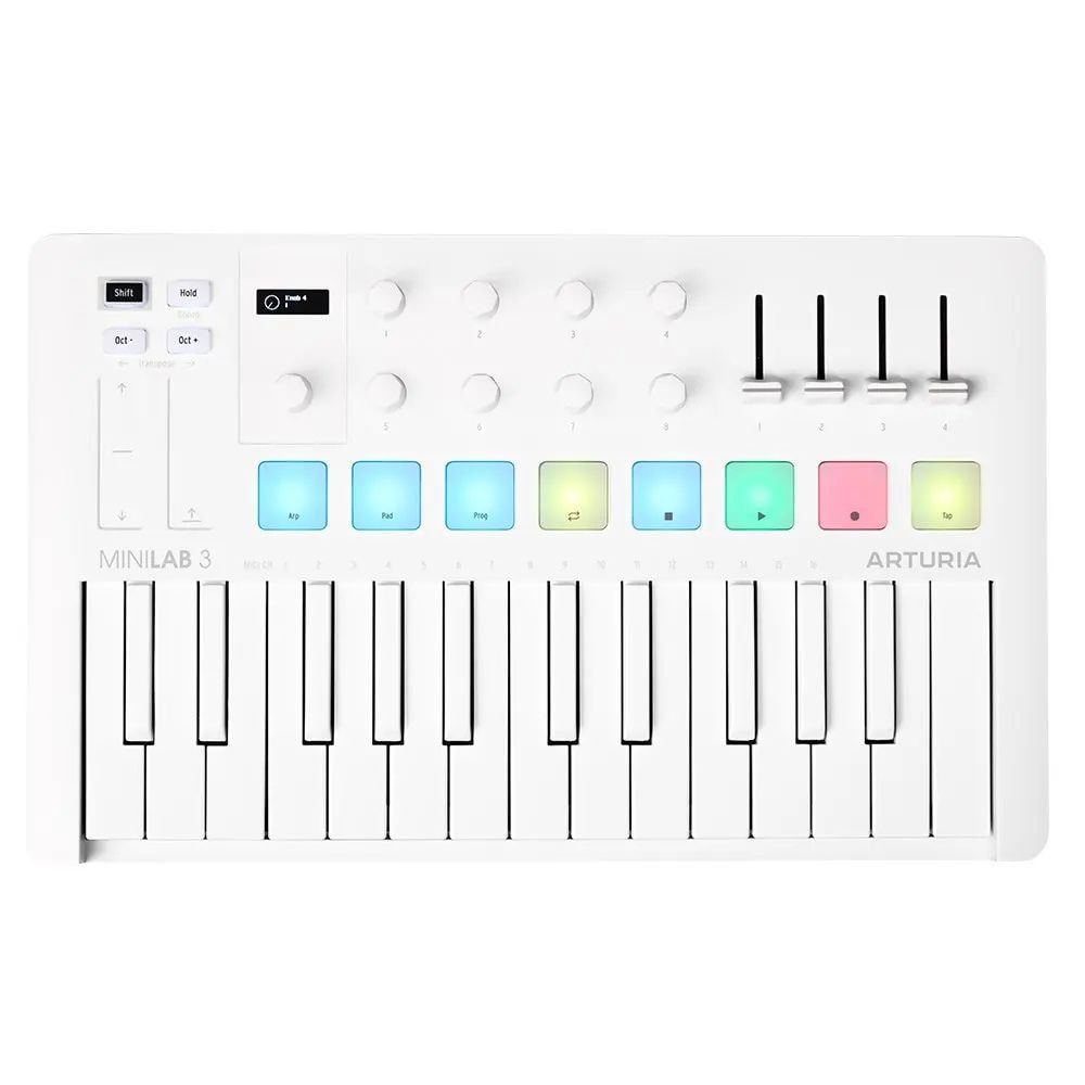 Controlador MIDI Minilab 3 Alpine White Edition Arturia - 2