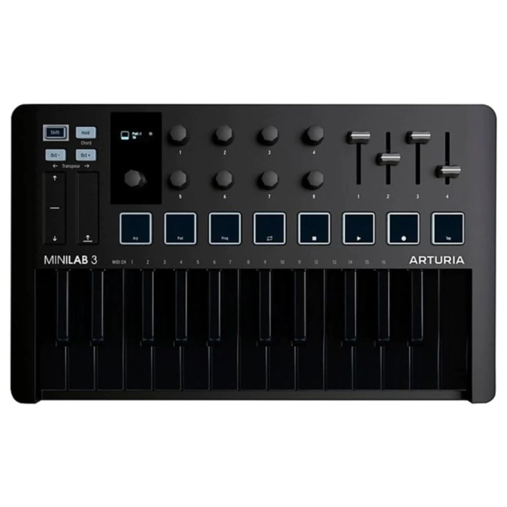 Controlador MIDI Minilab 3 Deep Black Edition Arturia - 1