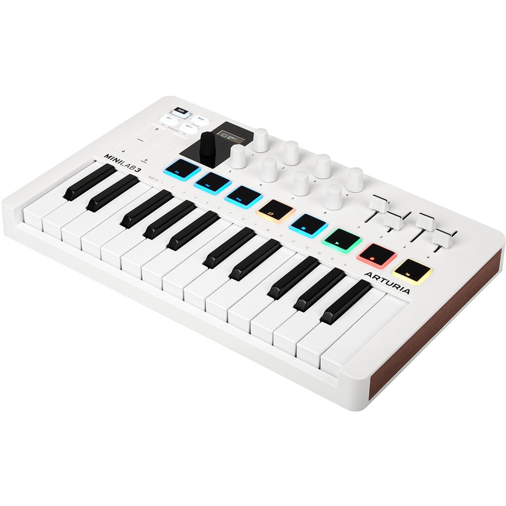ARTURIA MiniLab 3 Alpine White MIDIキーボード Controlador MIDI MiniLab 3 White Arturia