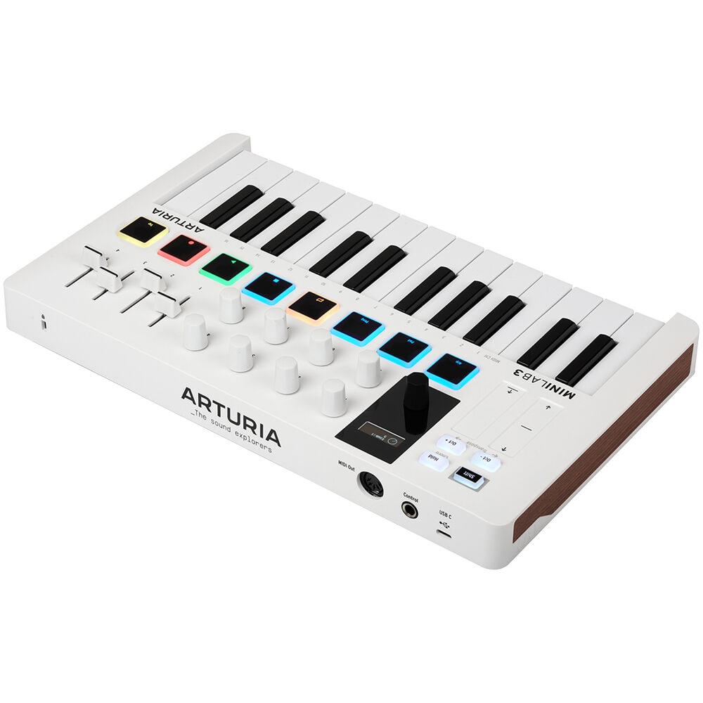 Controlador MIDI MiniLab 3 White Arturia - 2