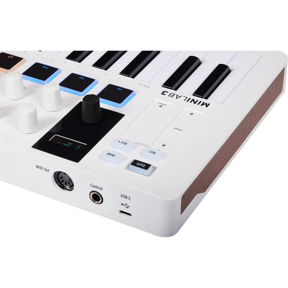 Controlador MIDI MiniLab 3 White Arturia