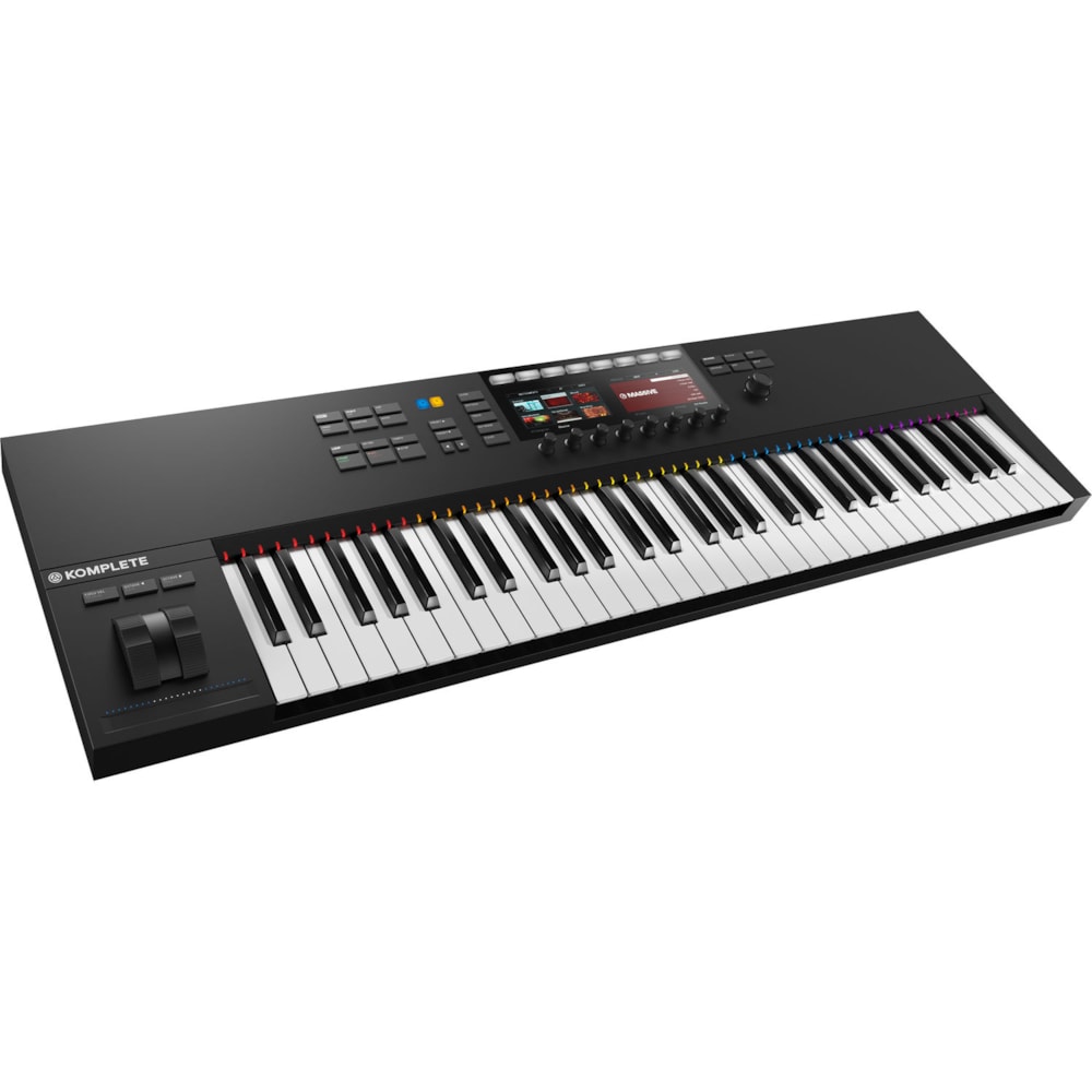 Controlador MIDI Native Komplete Kontrol S61 MK2 USB premium com 61 teclas