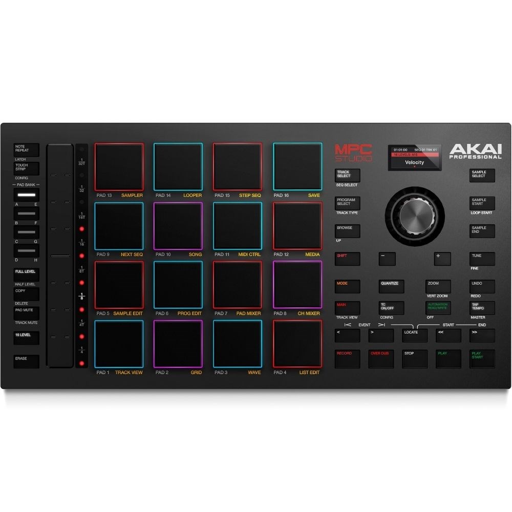 Controlador MIDI para software Akai MPC Studio