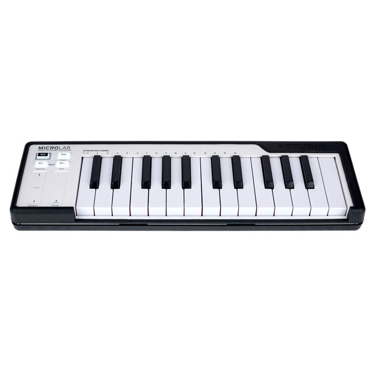 Controlador MIDI USB 25 teclas Arturia Microlab Black Controlador MIDI USB 25 teclas Arturia Microlab Black