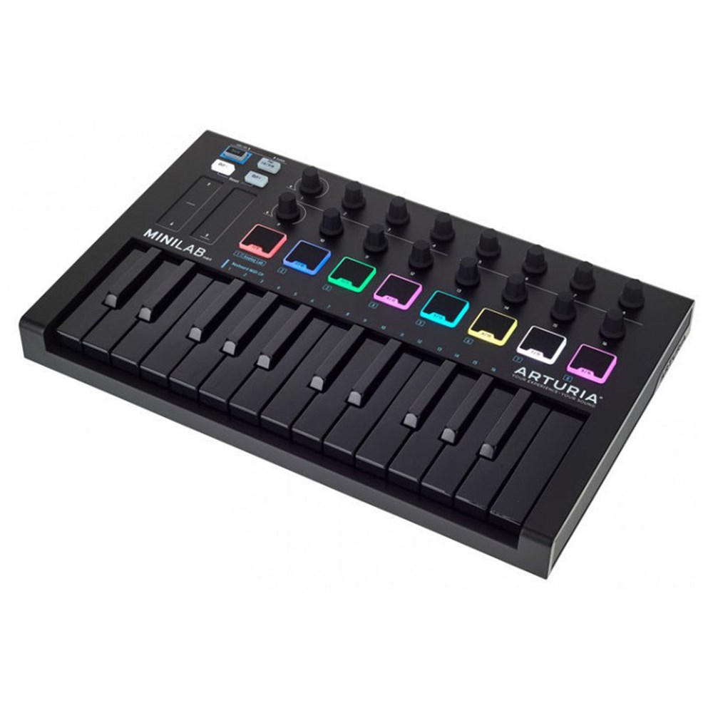 Controlador MIDI USB 25 teclas Arturia Minilab MkII deep Black Edition - 1