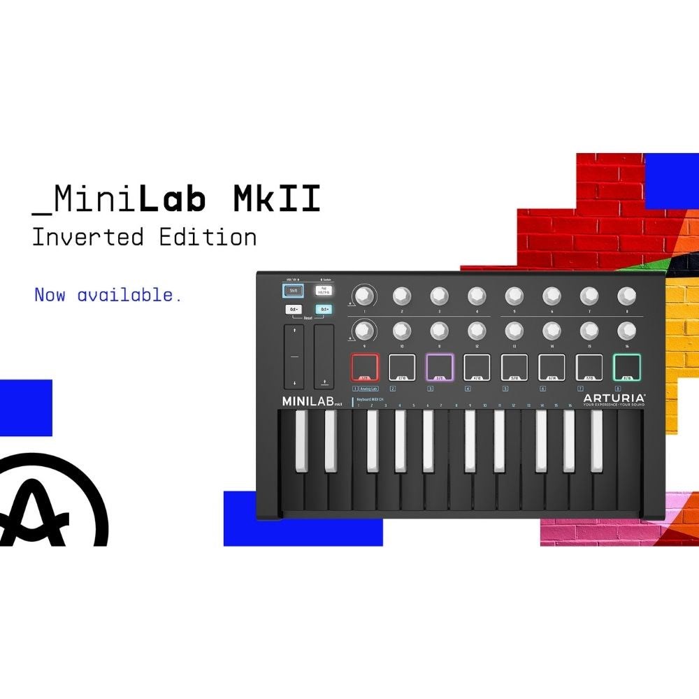 Controlador MIDI USB 25 teclas Arturia Minilab MkII Inverted Edition - 5