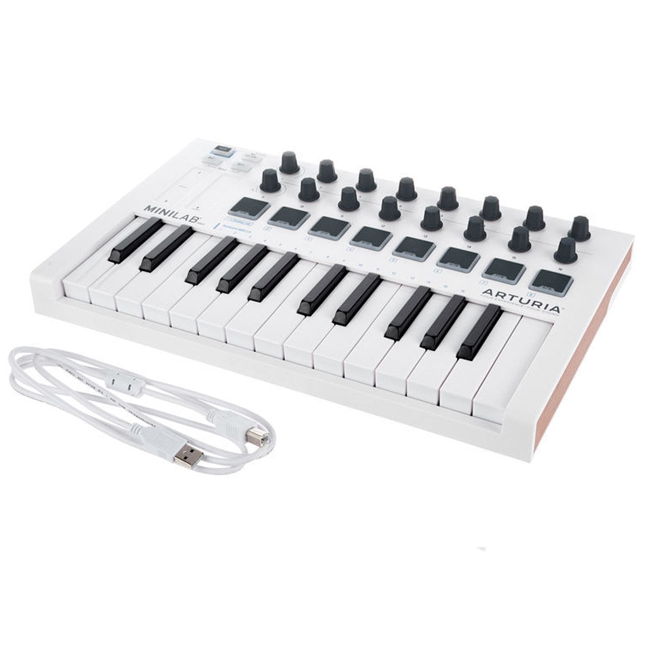 Amazon | Arturia MiniLab Mk II (オレンジ) 25キーキーボード