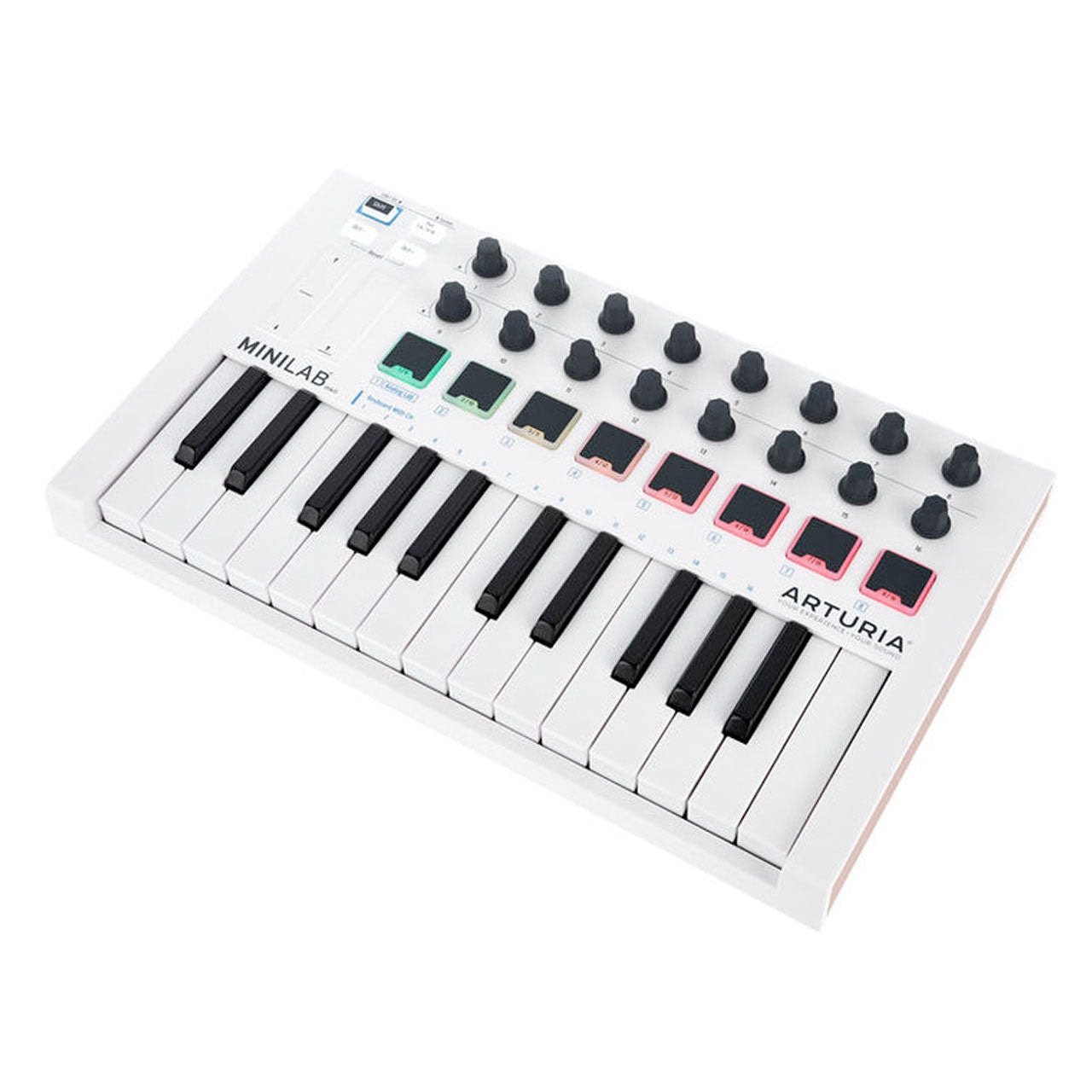 Controlador MIDI USB 25 teclas Arturia Minilab MkII White