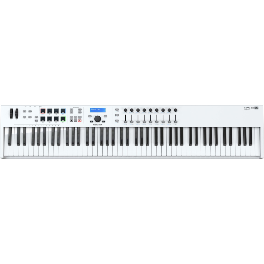Controlador MIDI USB 88 Teclas Arturia Keylab Essential 88 White