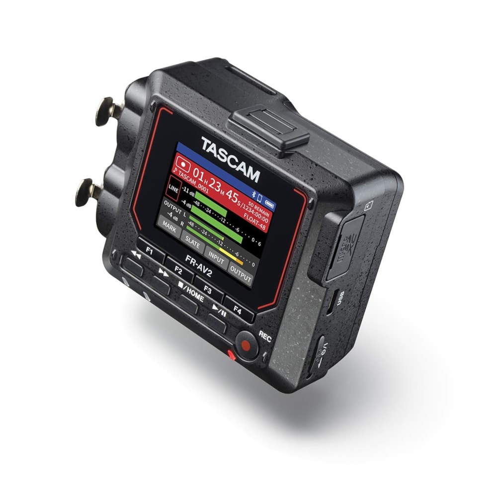 FR-AV2 TASCAM Gravador de Áudio 32 Bits Float com Timecode - 1