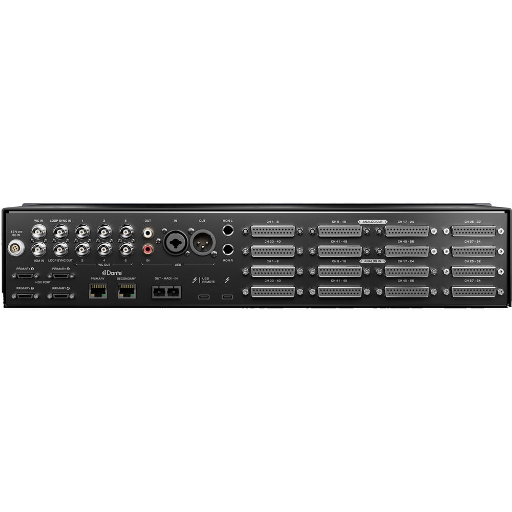 Galaxy 64 Synergy Core Antelope DANTE Interface de Áudio - 2