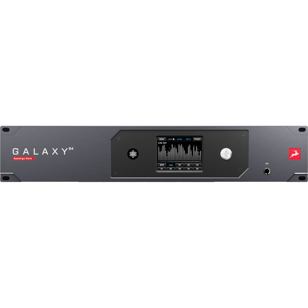 Galaxy 64 Synergy Core Antelope DANTE Interface de Áudio