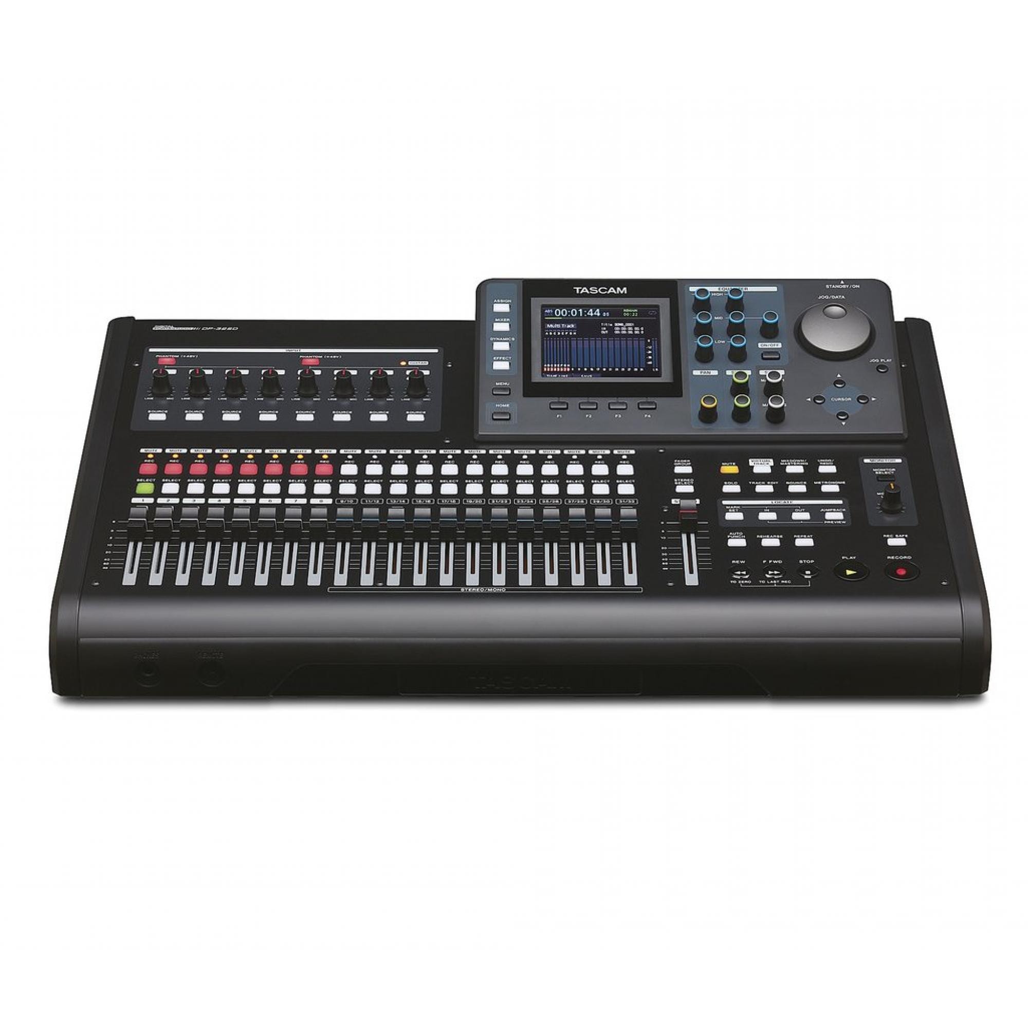 Gravador digital de 32 pistas TASCAM DP-32SD