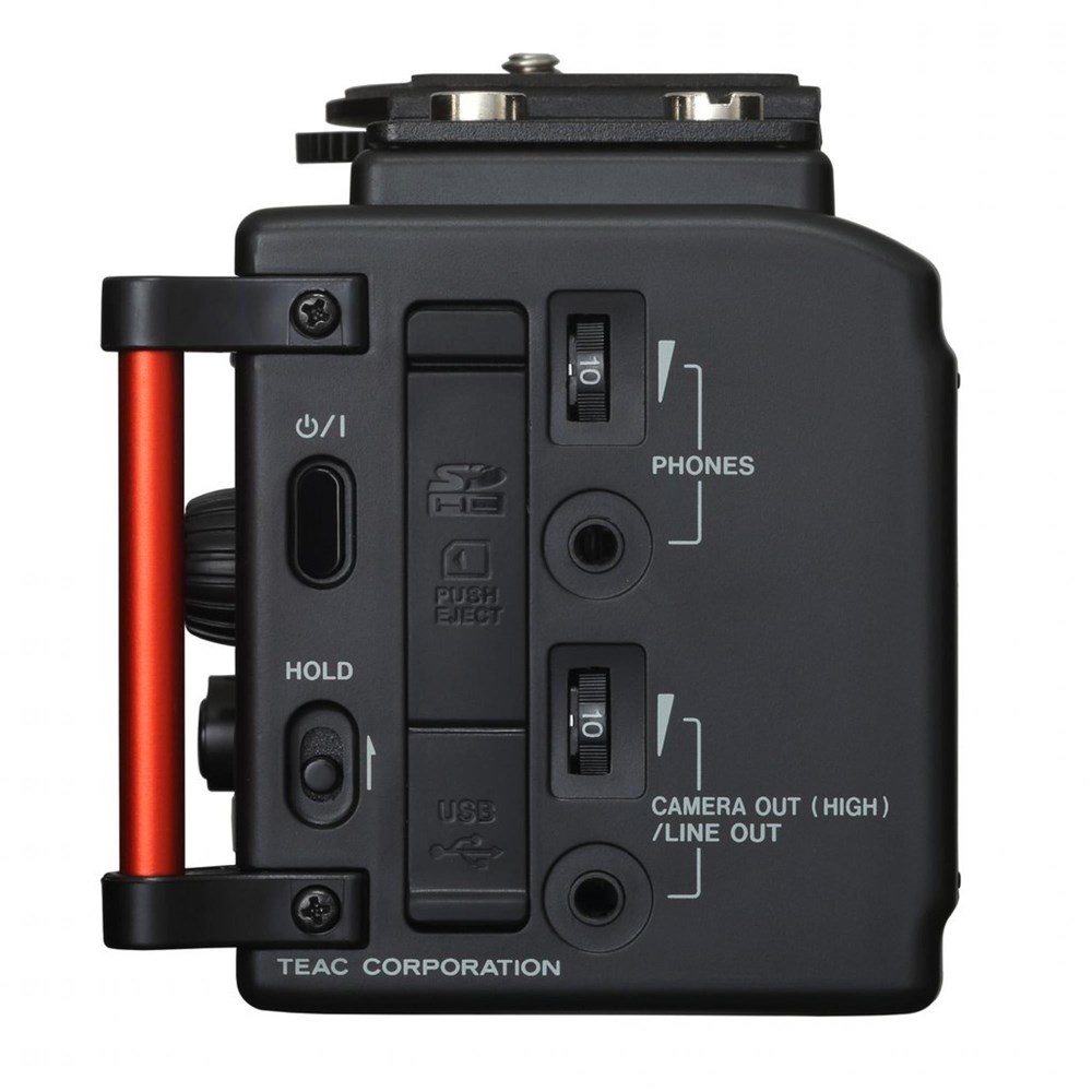 Gravador digital para câmeras DSLR TASCAM DR-60DmkII portátil com 4 entradas - 2