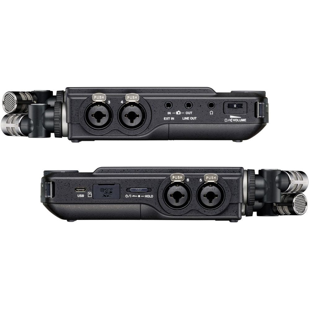 Gravador digital portátil HD TASCAM Portacapture X8 e interface de áudio de 32bits USB com 6 entrada e 2 saídas - 2