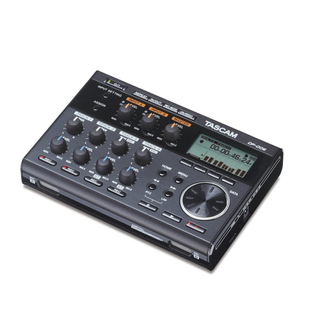 Gravador Multicanal Compacto Portatil Digital Tascam - Dp-006 - Open Box - 5