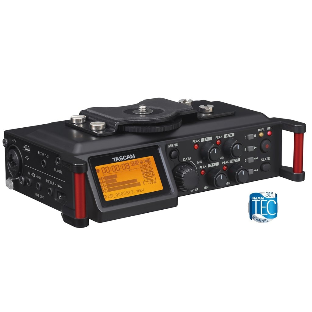 Gravador para câmeras TASCAM DR-70D