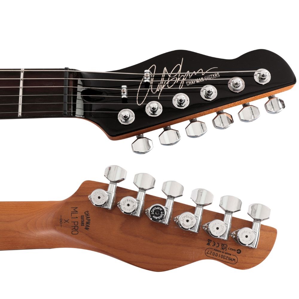 Guitarra Chapman ML1 Pro X Gloss Black Metallic - 5