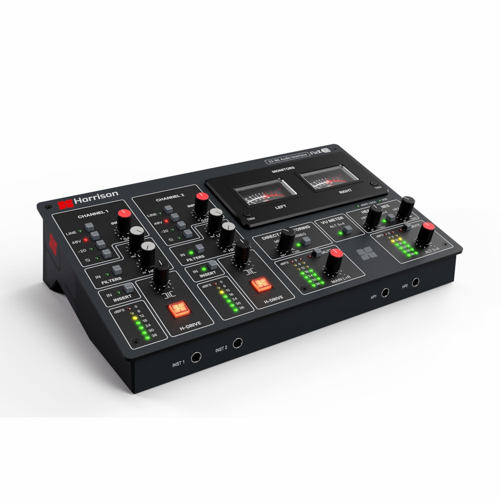 Harrison Flex-10 Interface de Áudio USB-C e ADAT - 1