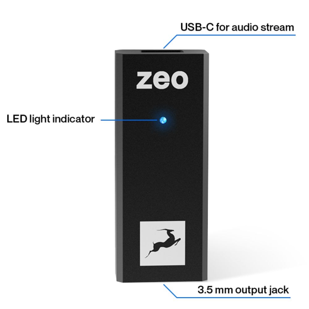 Interface de Áudio Antelope ZEO Portable Hi-Fi DAC